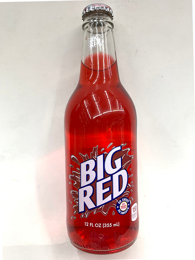 Big Red - Glass Bottle Soda - Blooms Candy & Soda Pop Shop