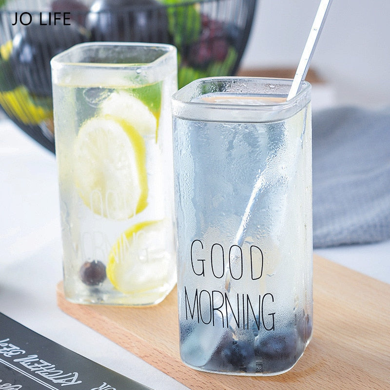 Cola Can Shaped Glass Cup Borosilicate Drinking Glasses Cups Beverage Cold  Drinks Juice Milk Color Party Creative Coke Tableware