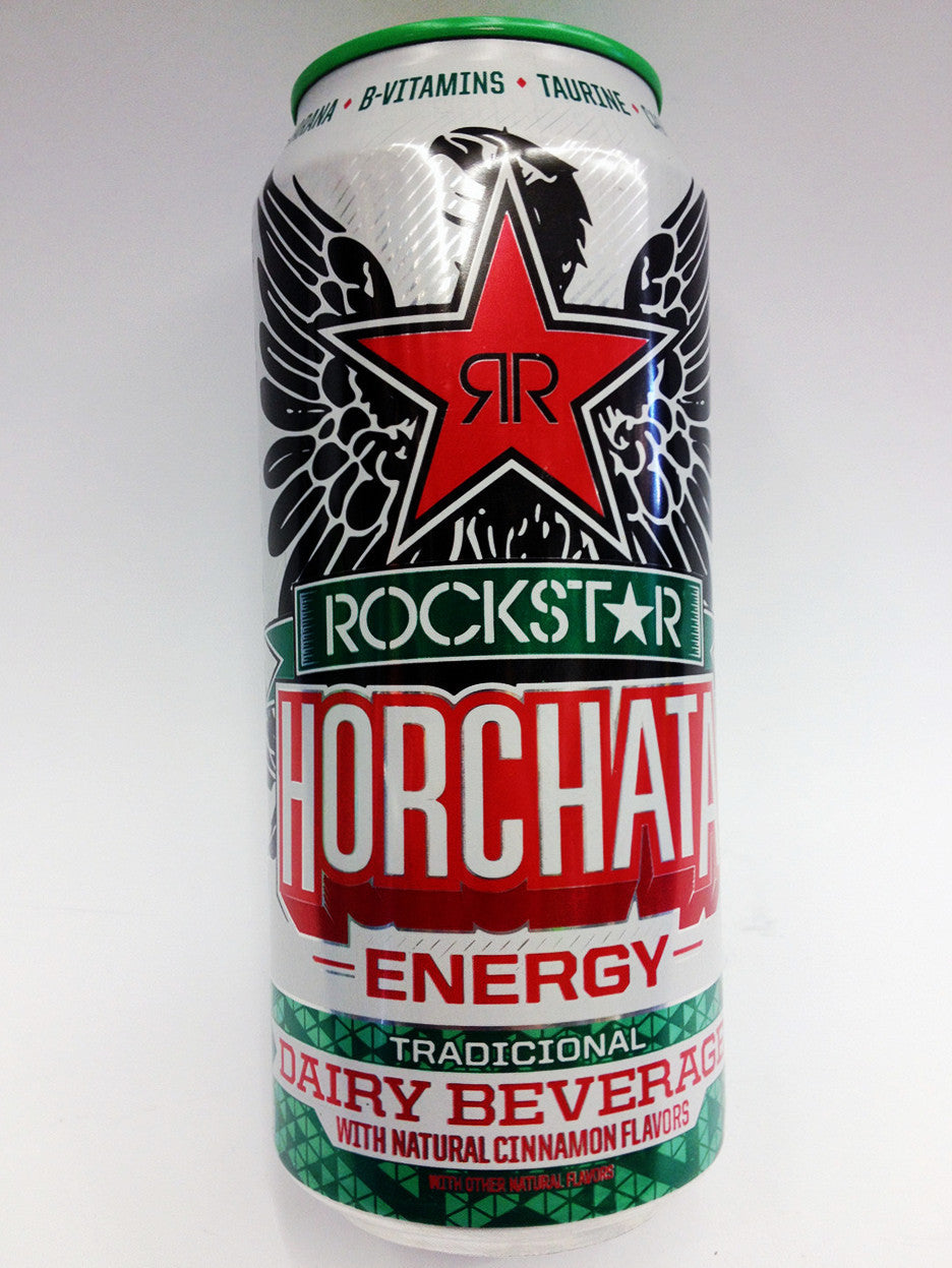 Vitamin-Enriched Energy Drinks : Rockstar energy drink