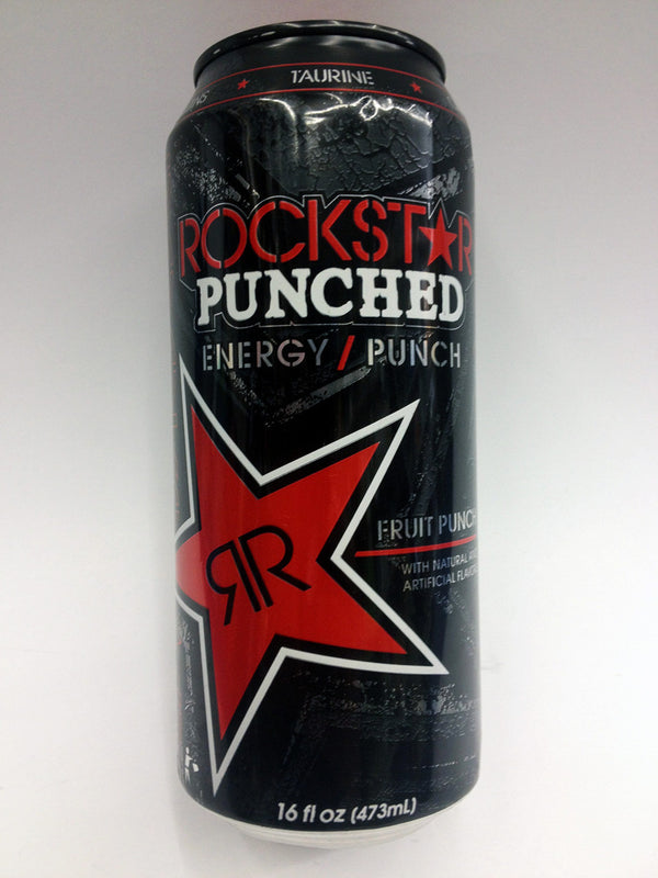 Rockstar Energy Drinks Refreshing Boom Whipped Orange Flavor 16 Oz